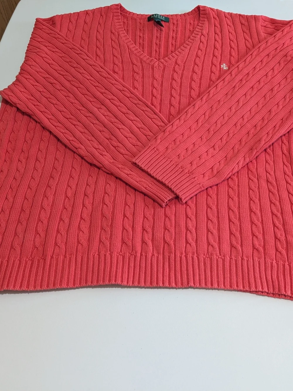 Cotton V-Neck Plus Siz